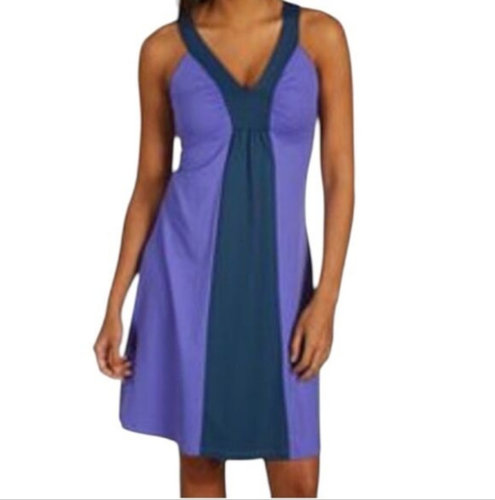 Patagonia Corrine Purple and Teal Activewear Dress, Size Small